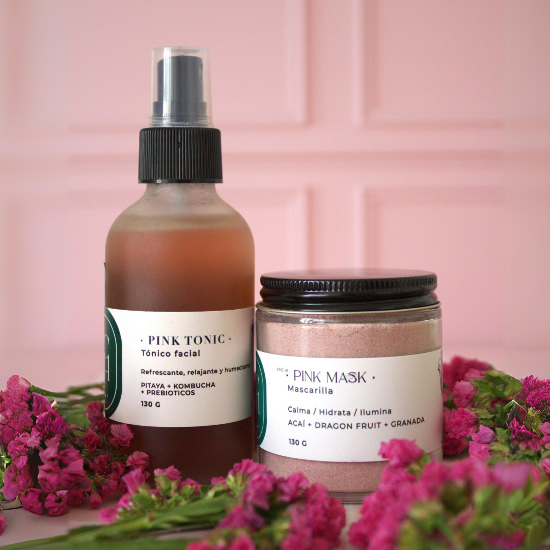 PINK DUO: MASCARILLA Y TÓNICO FACIAL